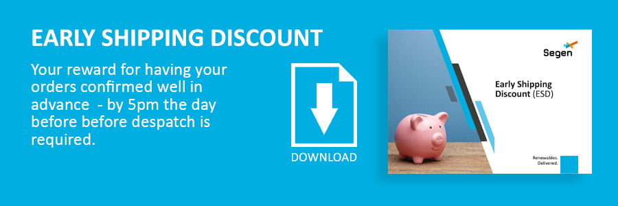 Early Shipping Discount→