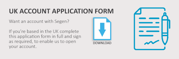 Trade Account Application Form UK→