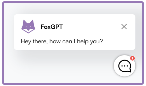 FoxGPT assistant screenshot