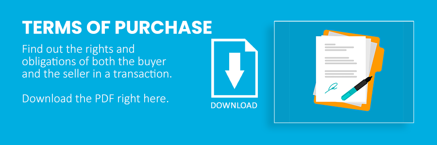 Terms & Conditions of Purchase→